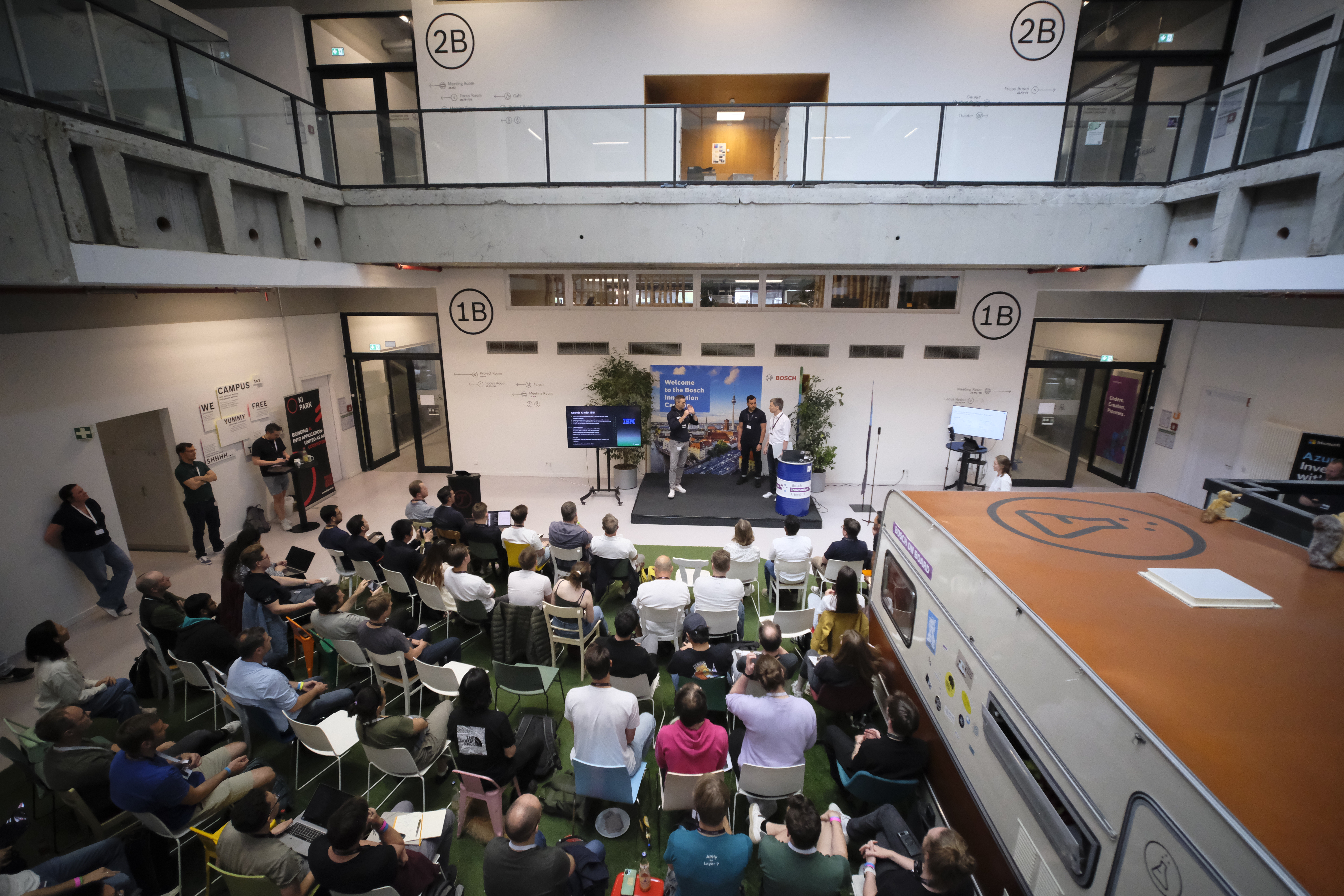 Hackathon from above